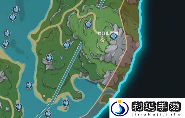 原神秋分山西侧水神瞳都在哪